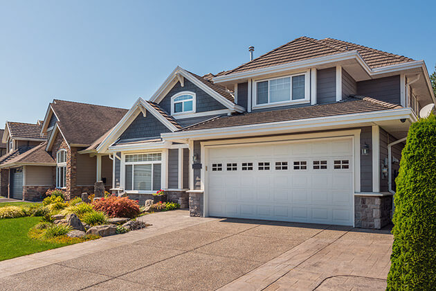 Executive home exterior